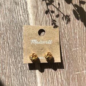 New! Madewell Golden Ear Stud